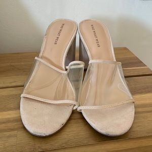 Who What Wear Pink Heels